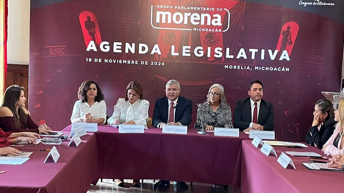 morena agenda legislativa lupm